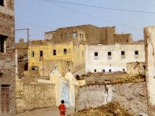 Mosque side wall on the left 1997