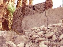 demolitions of old houses and walls beside Seti 1998 2